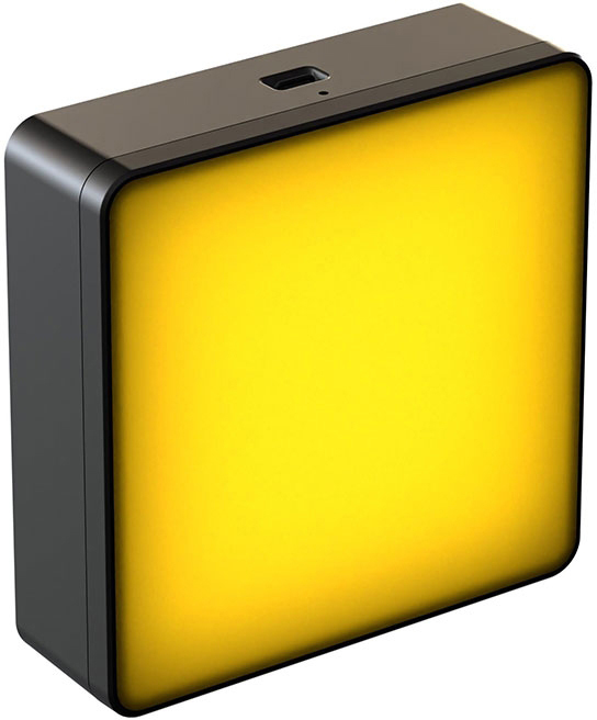 PRL-ECLNANOPANEL RGB ECL Nano Panel Battery Powered Pocket Soft Light, Warm White