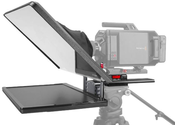 Picture of Prompter PRP-PROP-S17 ProLine Plus Teleprompter with Self Reversing Monitor HDMI VGA - Trapezoidal Glass