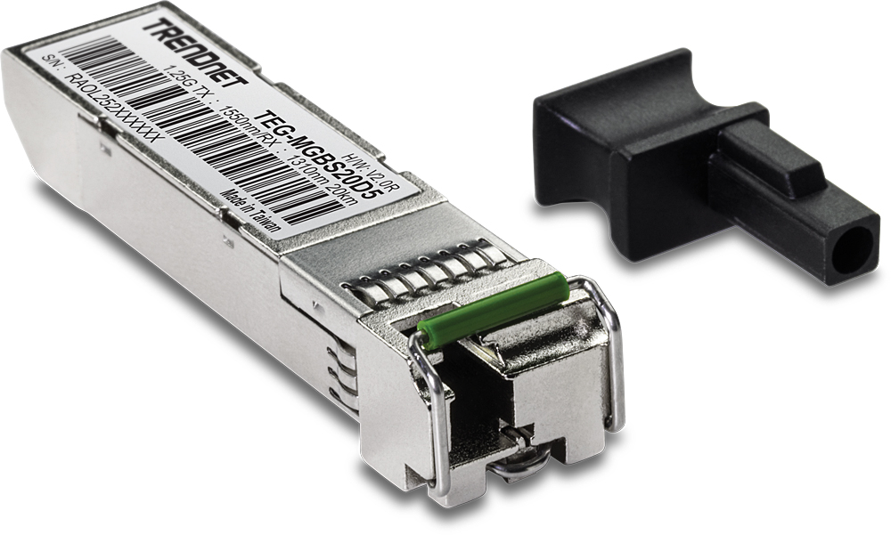 TNET-TEGMGBS20D5 SFP to RJ45 Dual Wave Single-Mode LC Module
