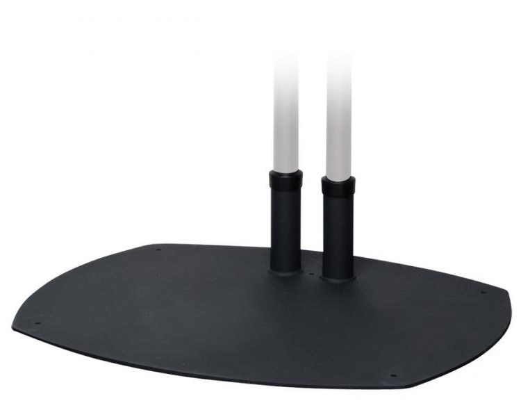 PMTS-TS-BASE Low-Profile Dual Pole Floor Stand Base with PSD-SPA Adapter Kit