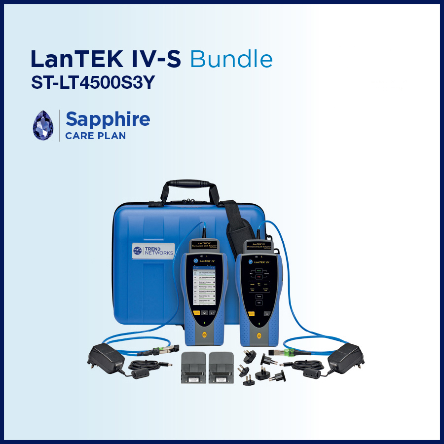 S45-ST-LT4500S3Y 500MHz LanTEK IV-S Bundle Cable with Sapphire Care Support - 3 Years