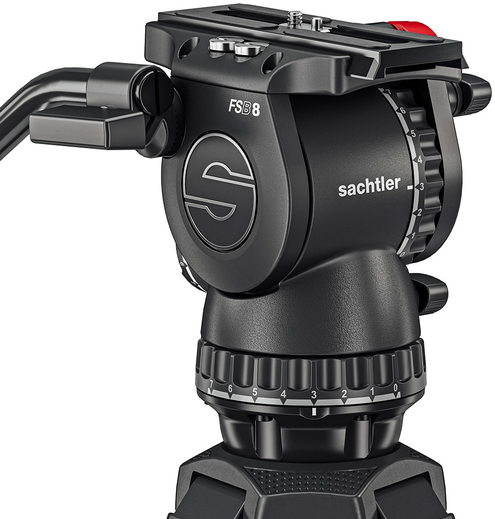 Picture of Sachtler SACH-S2069-0001 MK II Fluid Head System with Sideload Mechanism