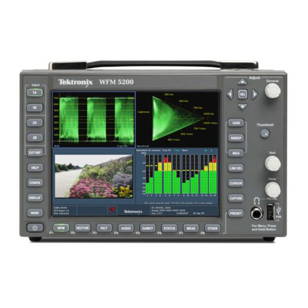 TEK-WFM5200-R3 Compact Waveform Monitor - 3 Years -  Tektronix