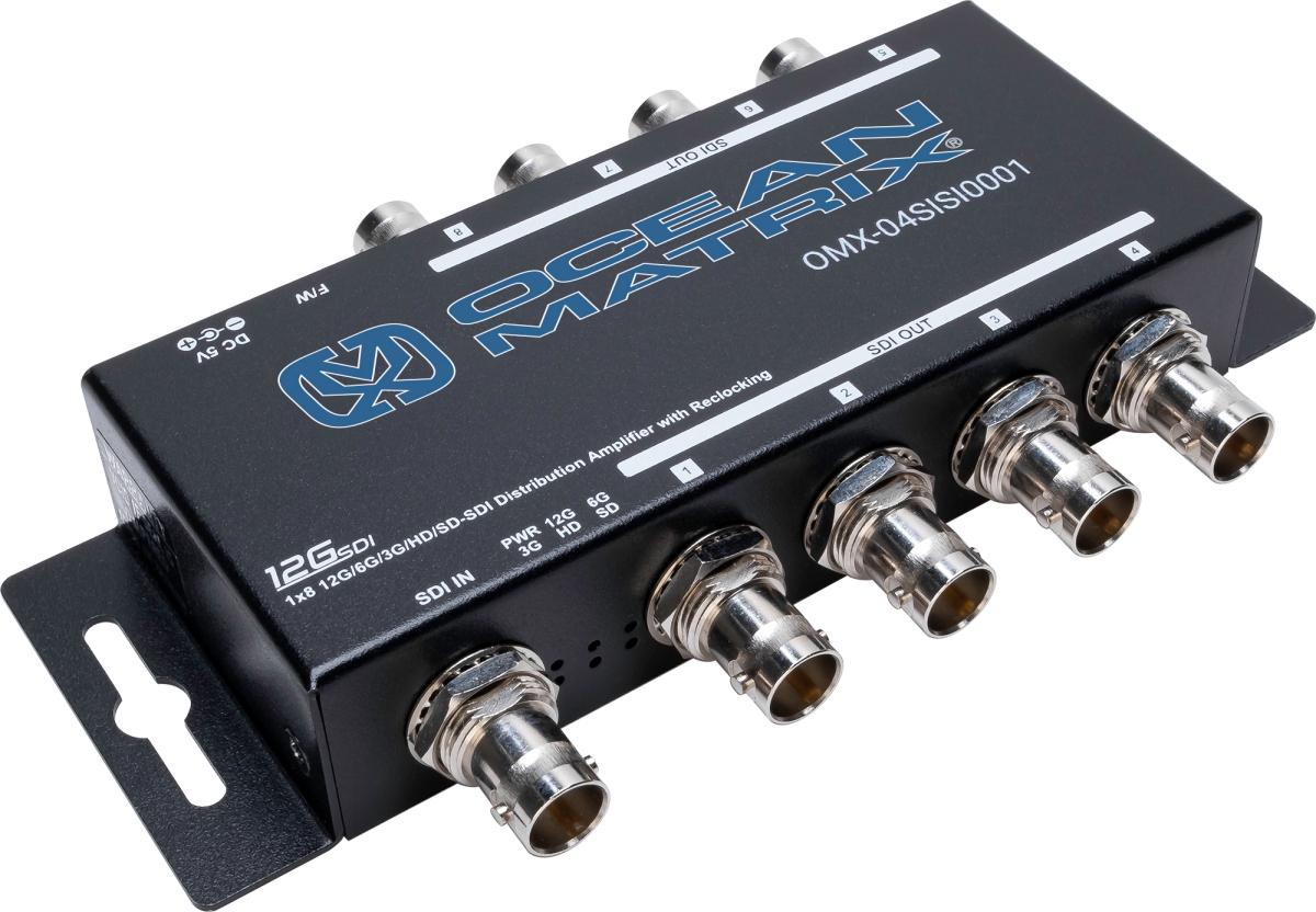 OMX-04SISI0001 Distribution Amplifier with Re-Clocking