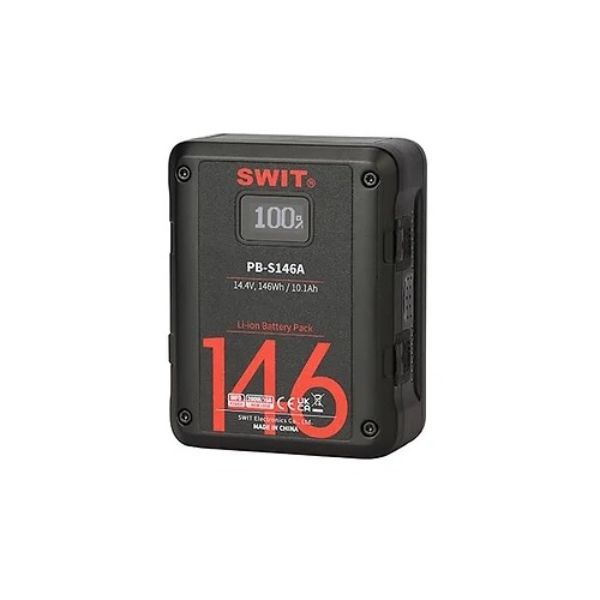 Picture of Swit SWIT-PB-S146A 4.4V 146Wh Li-Ion Camera Battery with Multi D-Tap Outs & USB Port Mount