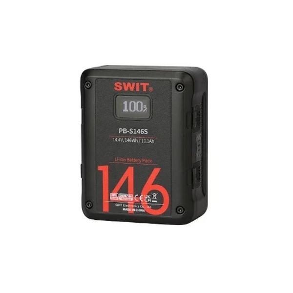 Picture of Swit SWIT-PB-S146S 4.4V 146Wh Li-Ion Camera Battery with Multi D-Tap Outs & USB Port V-Mount