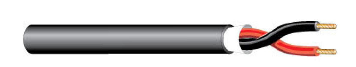 WP-AQC226-1000GY 1000 ft. 14AWG Unshielded Aquaseal Stranded BC Audio Cable, Gray