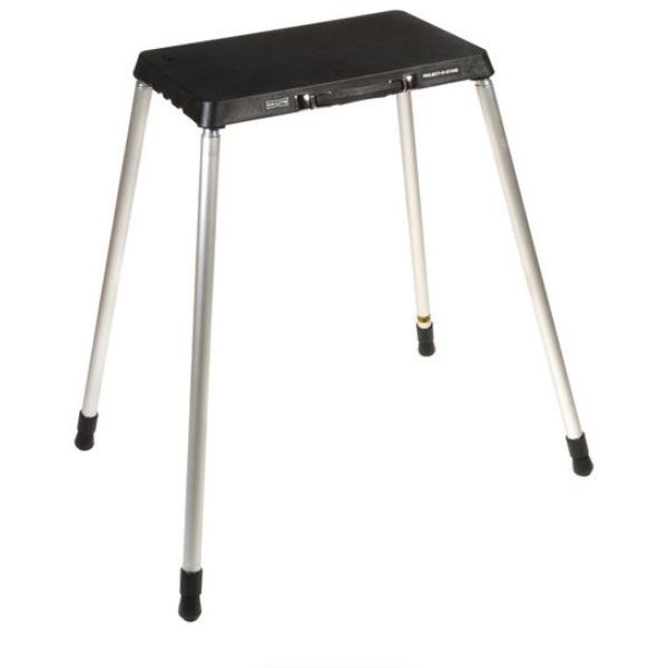 DL-42068 0.78 x 19 in. Top Deluxe Project-O-Stand 32-56 High