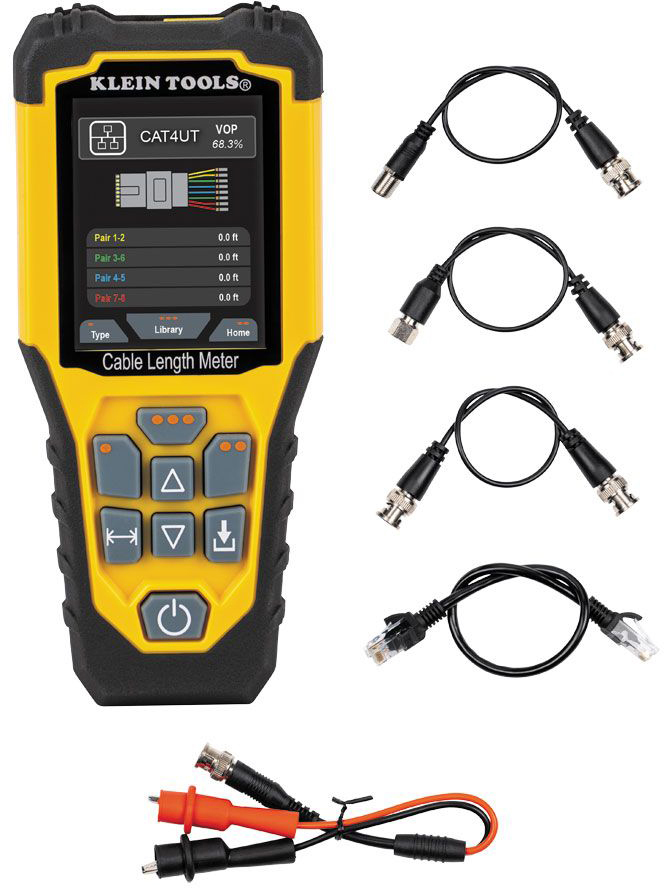 KLT-501915 Time Domain Reflectometry TDR Cable Length Tester