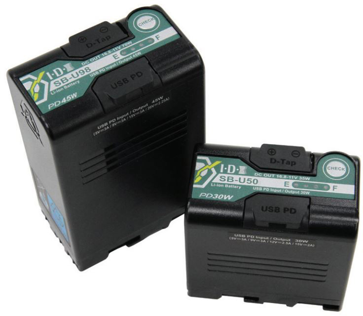 -SB-U98-PD Extra High Capacity 14.4V 6600mAh Li-Ion Battery with D-Tap & USB for Sony BP-U Mount Cameras & 96Wh