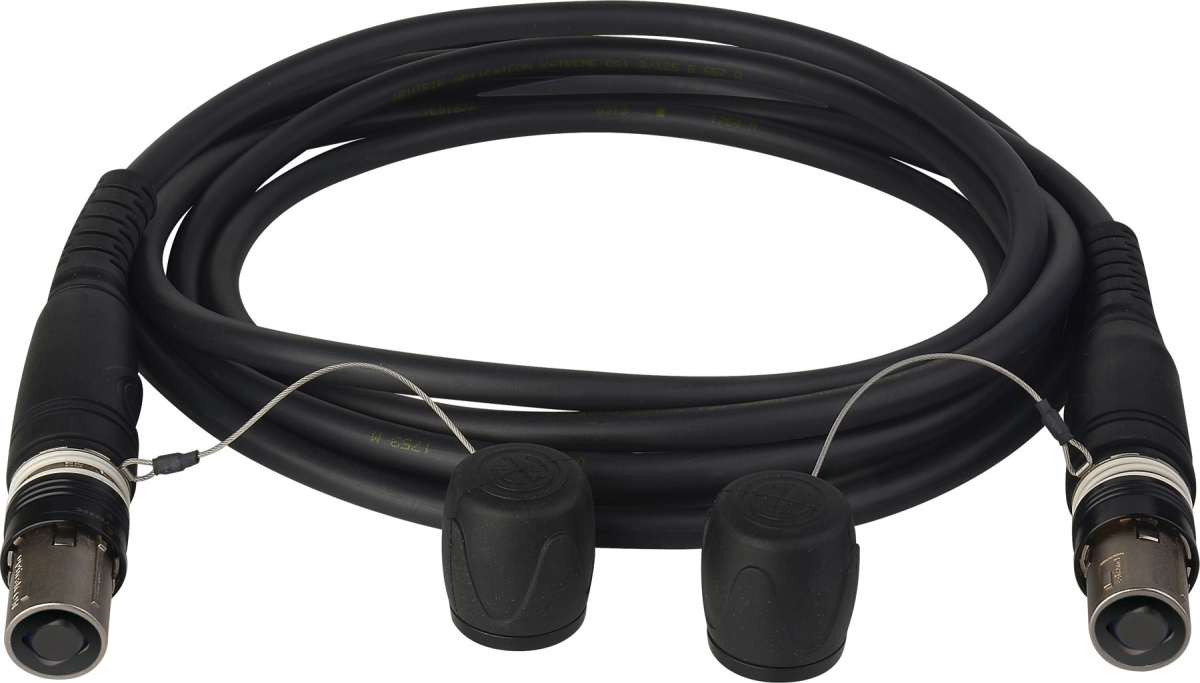 HF-OC4M-0025 25 ft. OpticalCON QUAD To OpticalCON QUAD Multimode Fiber Optic Tactical Cable