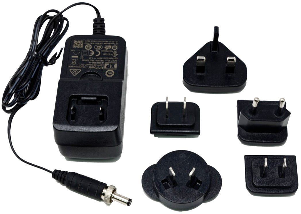 NPA-NIX00629 24V Power Adapter for RL 1.5A Power & 90-264VAC Input with Multi-Blade Adaptors