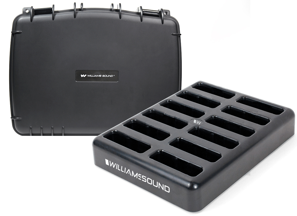 Picture of Williams AV WLS-CHG-412-PRO Charger with Case 12-Bay & Digi-Wave DLT 400 & DLR 400 RCH