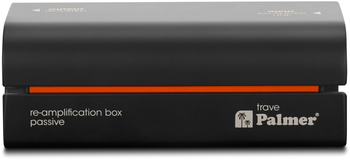 PLM-PTRAVE Passive Re-Amplification DI Box for Signal Routing from DAW or Mixer