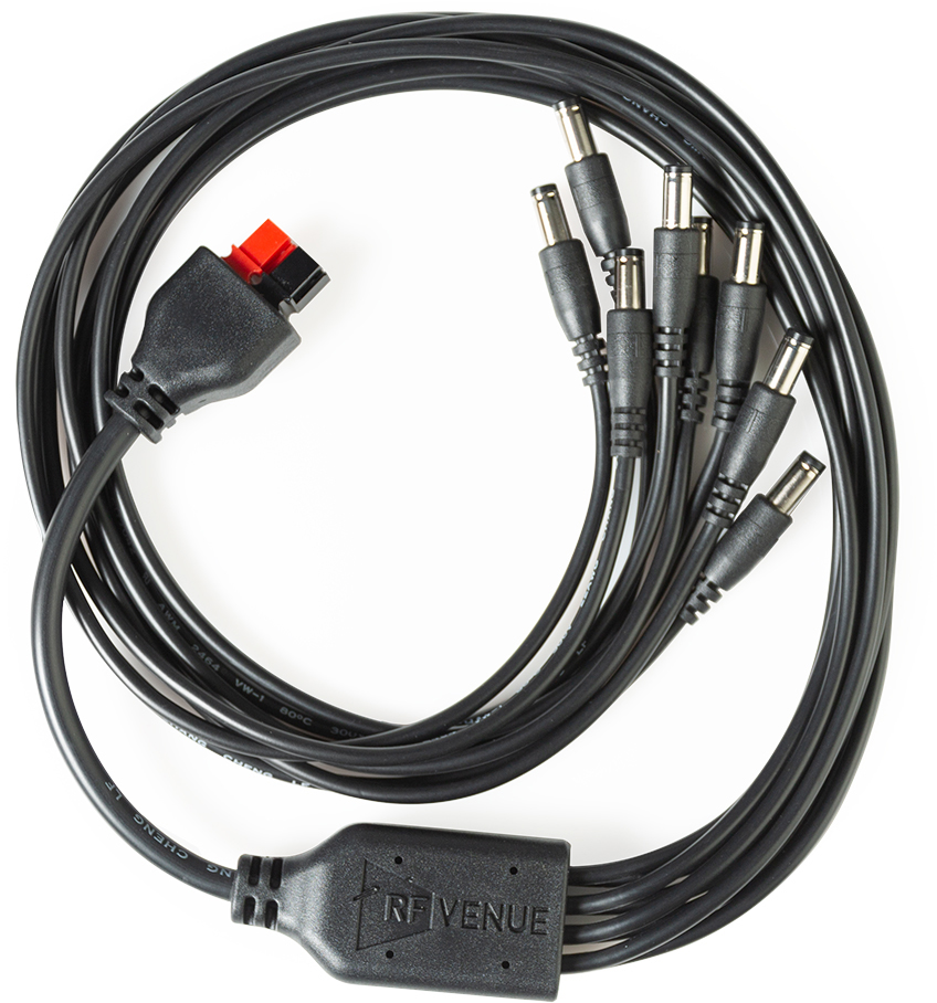 RFV-DC-OCTOPUS DC Power Distribution Cable for COMBINE8 or DISTRO9