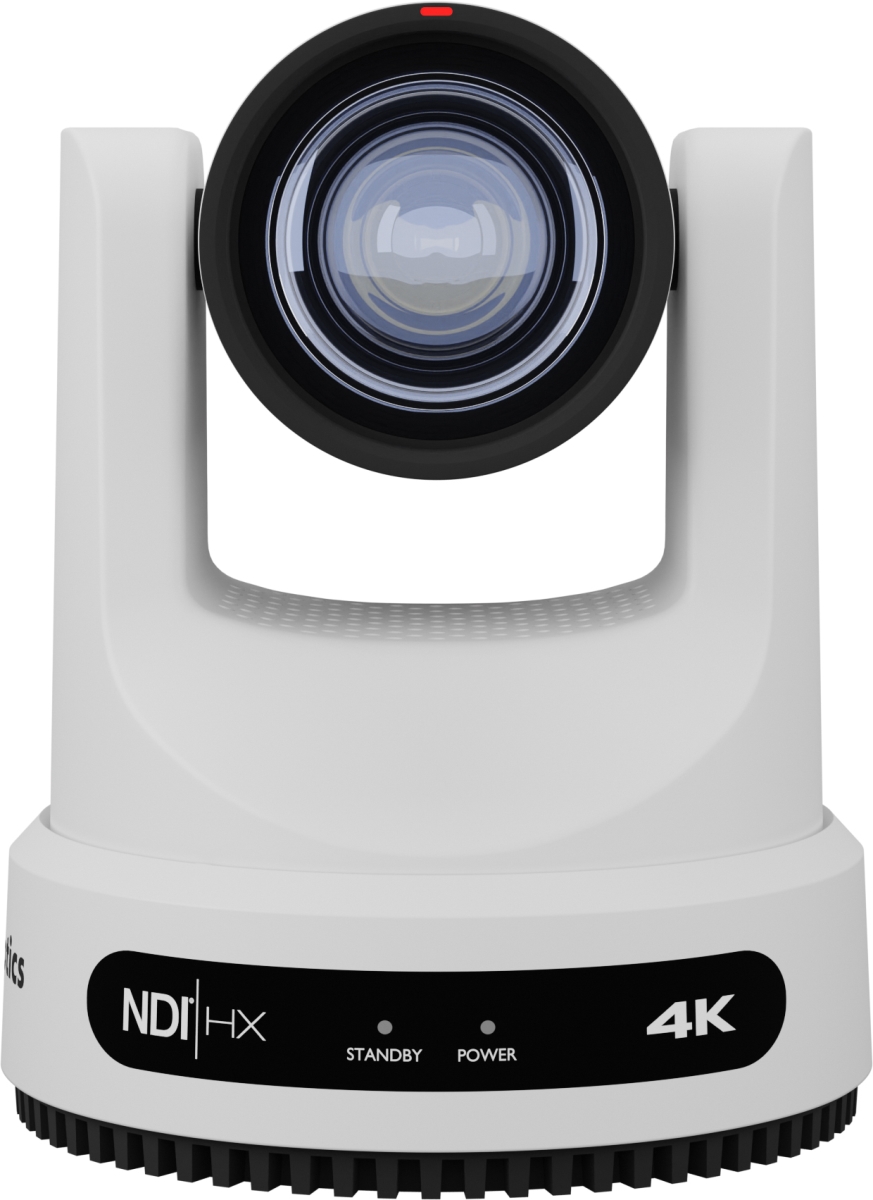 PTZ-MOVE4K12X-WE Move 4K 12x Auto-Tracking PTZ Camera with SDI - HDMI - USB & IP - White