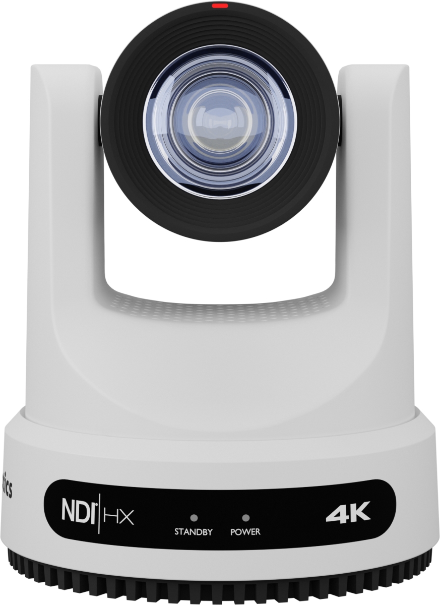PTZ-MOVE4K20X-WE Move 4K 20x Auto-Tracking PTZ Camera with SDI - HDMI - USB & IP - White