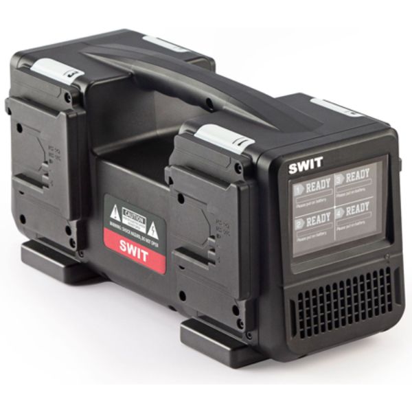 Picture of SWIT Electronics SWIT-PC-P461B 4-Channel Simultaneous Fast Charger for B-mount Batteries