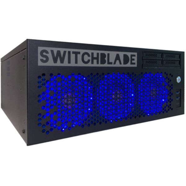 Picture of Switchblade Systems SWBS-LPU44SDI4SD Switchblade Systems LPU4 4RU 4K vMix Video Production Switcher with 8x 3G-SDI Inputs