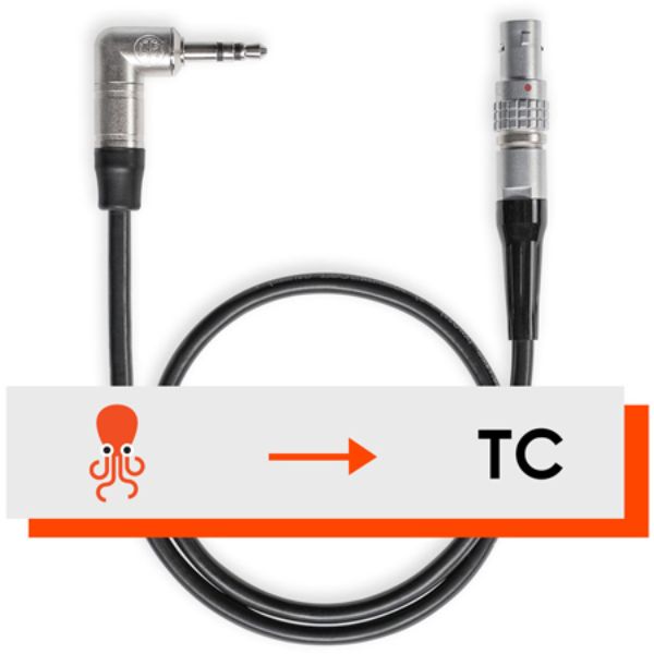 Picture of Tentacle Sync TSN-C21 16 in. Tentacle Sync Time Code Cable for Sync Box to RED KOMODO & V-RAPTOR Cameras via 9-pin EXT Connector