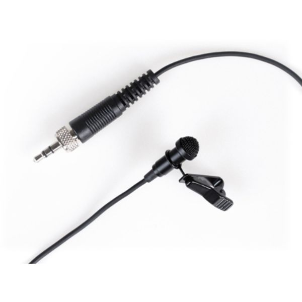 Picture of Tentacle Sync TSN-MIC01 3.5mm Tentacle Sync Lavalier Microphone for TRACK E with Locking Connector - Clip - Windscreen & Bag&#44; Black