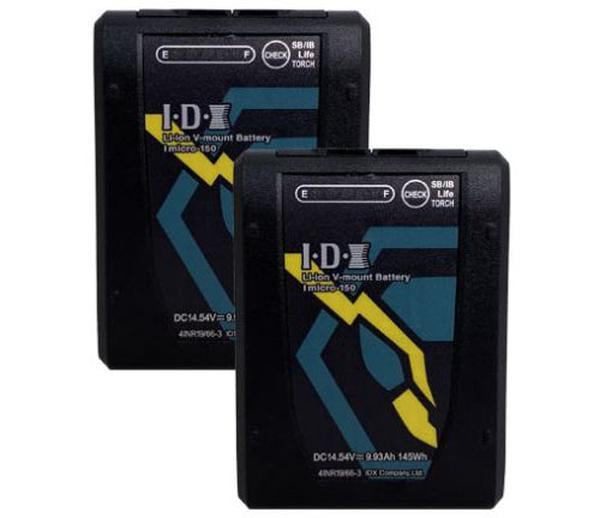 -M150VPK Imicro-150 Micro 145WH High-Load Li-Ion V-Mount Battery with 2x D-Taps