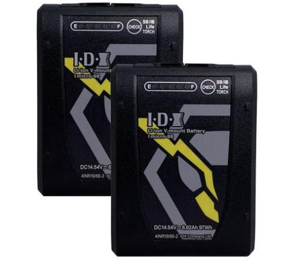 -M98VPK Imicro-98 Micro 97WH High-Load Li-Ion V-Mount Battery with 2x D-Taps