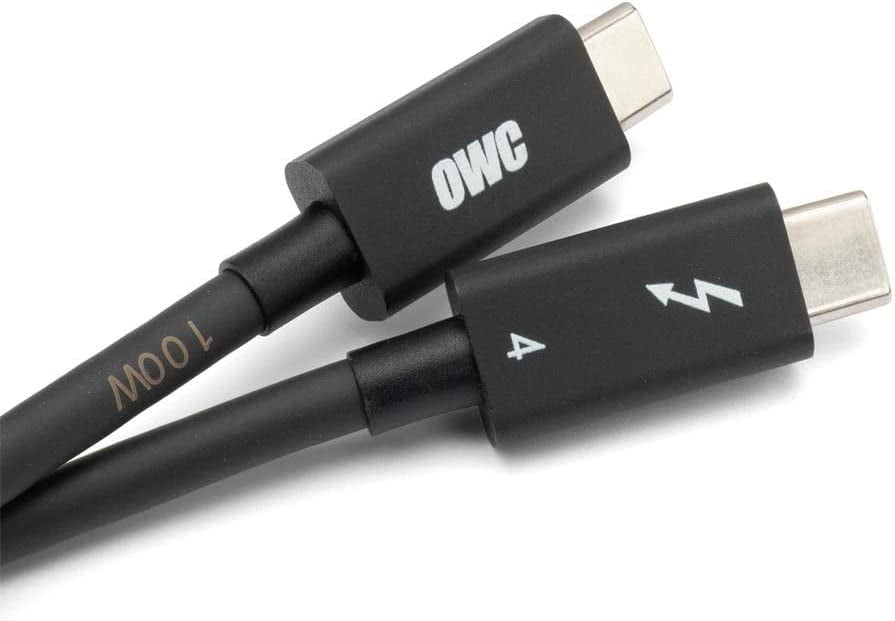 Picture of Other World Computing OWC-CBLTB4C20M 79 in. Thunderbolt 4-USB-C Up to 40Gbps & 100 watt Power Universal C to C Cable