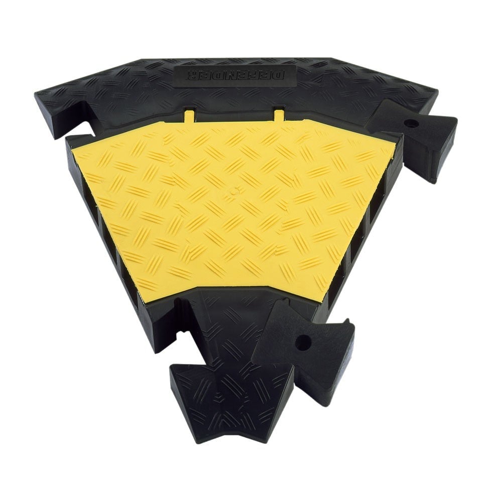 DEF-85009 3 C 45 Degree Curve for 3 Channel Cable Protector