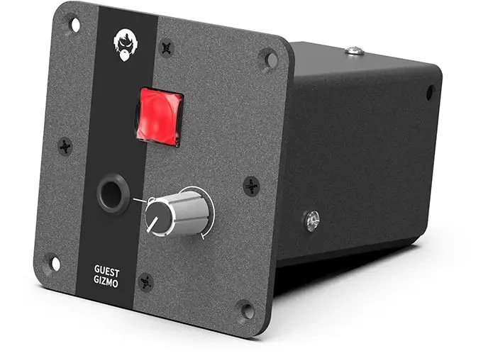 Picture of Angry Audio AA-GUEST-GIZMO Guest Gizmo Stereo Headphone Amplifier with Mute Button - 115VAC Version