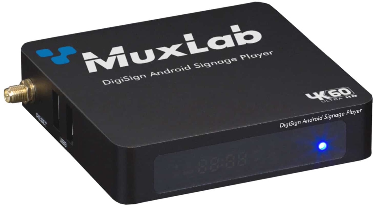 MUX-500799 DigiSign Android Digital Signage Player - HDMI 2.0, RJ45, USB3.0 & 2.0-SPDIF