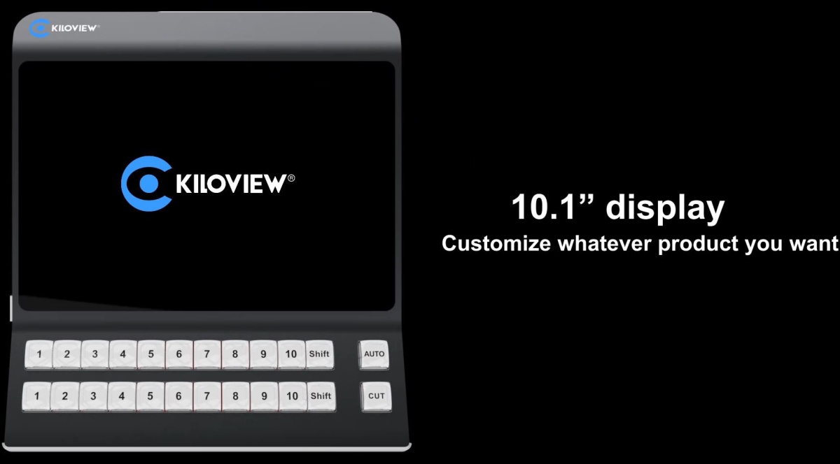 Picture of Kiloview KV-PANEL-DECK 10.1 in. Panel Deck Touchscreen Modular PoE Control & Management Panel