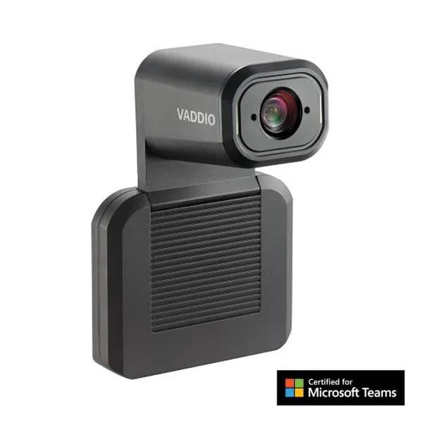 Picture of Vaddio VAD-999-21182000 IntelliSHOT-M HD EPTZ USB 3.0 PoE Plus Auto-Tracking Camera with 30x Zoom for Microsoft Teams - Black
