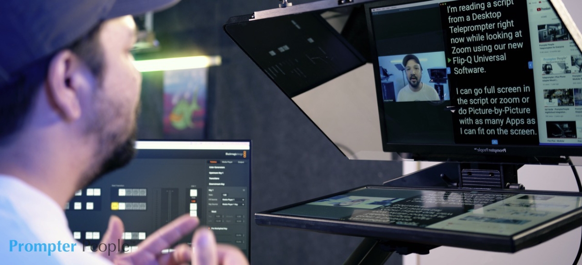 PRP-SW-TSCROLL SW-TSCROLL Live-Streaming & Professional Teleprompter Software - Mac-PC - Software Download