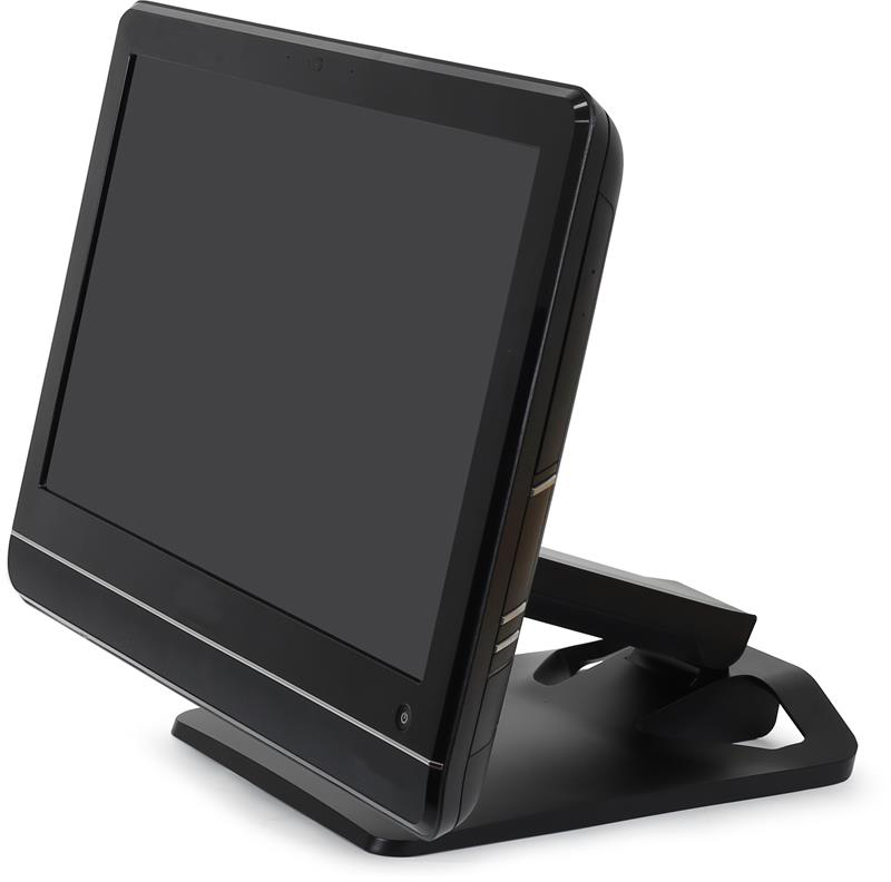 ERGO-33-387-085 Neo-Flex Touchscreen Stand with Holds Up to 27 in. Screen & 23.7 lbs Load Capacity - Black -  Tech Data