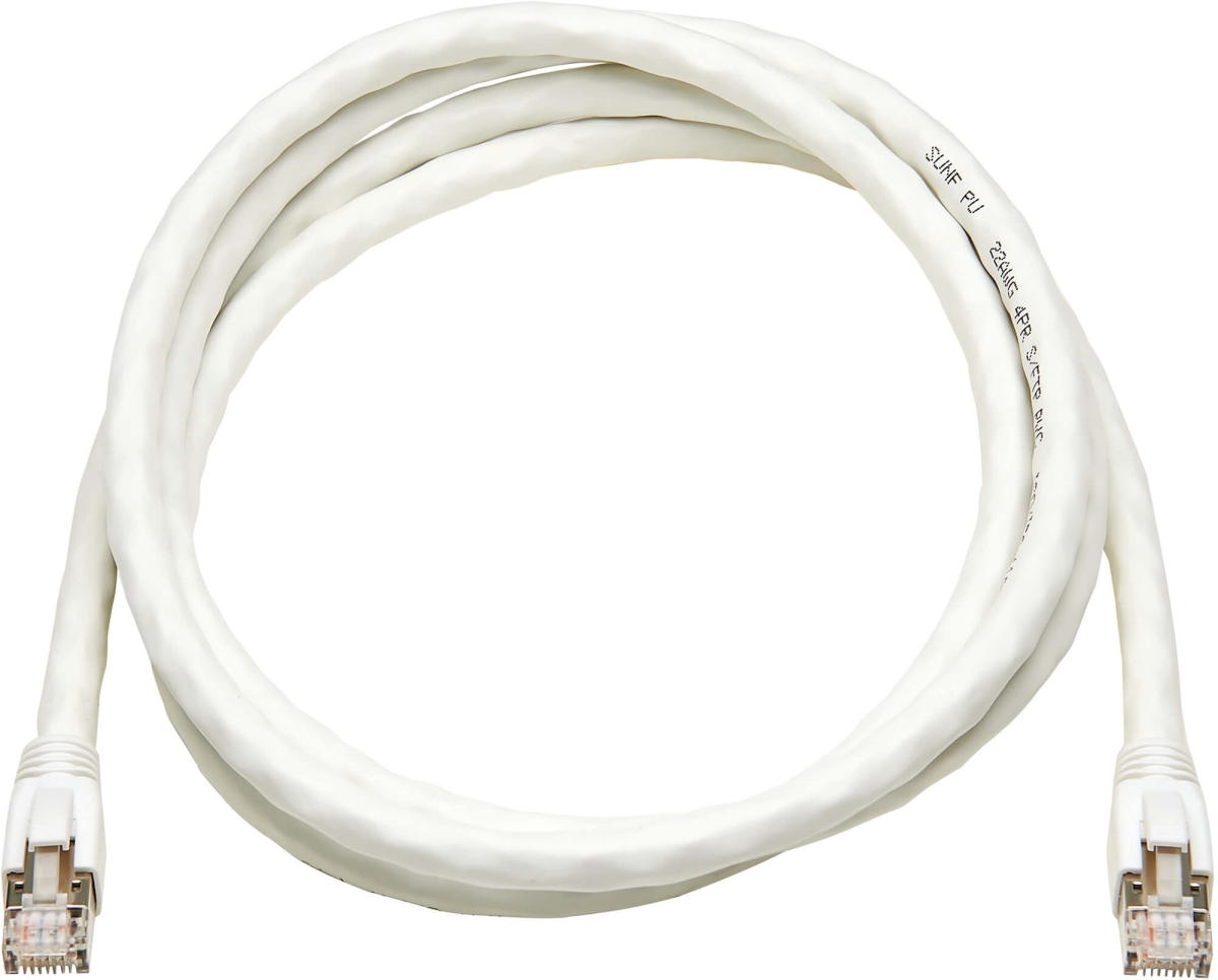 Tripp Lite TRL-N272025WE 25 ft. Cat8 25G-40G-Certified Snagless Shielded Ethernet Cable, White