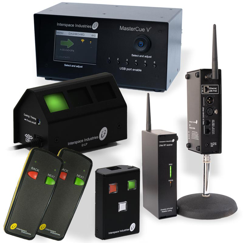 Interspace Industries INTI-MCV7 MCV7 MasterCue V7 Pro Ethernet Cueing System for Live Events