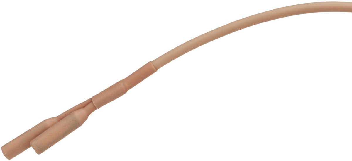 POI-GO2-9WLPSEBE 3.5 mm SERIES9 Omni Dual Element IP57 Lav Microphone with Endure Locking Connector for Sennheiser EW, Beige