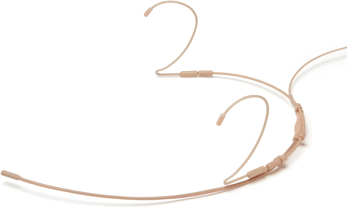 POI-GO-9WD-SEBE 3.5 mm SERIES9 Omni IP57 Headset Microphone with Endure Locking Connector for Sennheiser EW, Beige