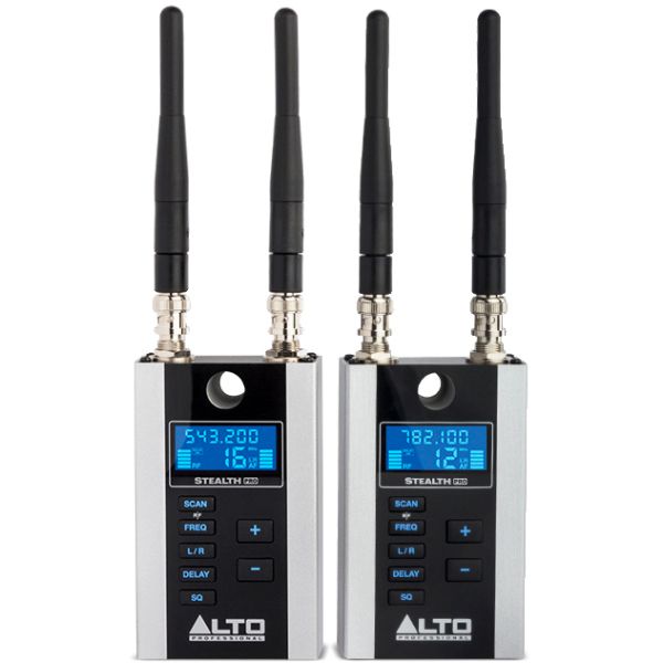 Picture of Alto Professional STEALTHWPROEXP 2 Single-Channel UHF Receivers for Stealth Wireless with 1 Mini XLR Output per Unit