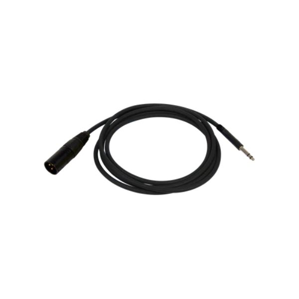 BIT-BPCXM7200110 72 in. Male XLR to TT 110 Ohm Audio Adapter Cable, Black