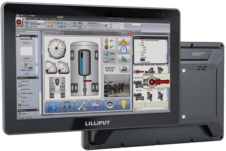 Picture of Lilliput Electronics LIL-FA1019H-T 10.1 in. 1500 Nits High Brightness Industrial Grade HDMI Touch Screen Monitor