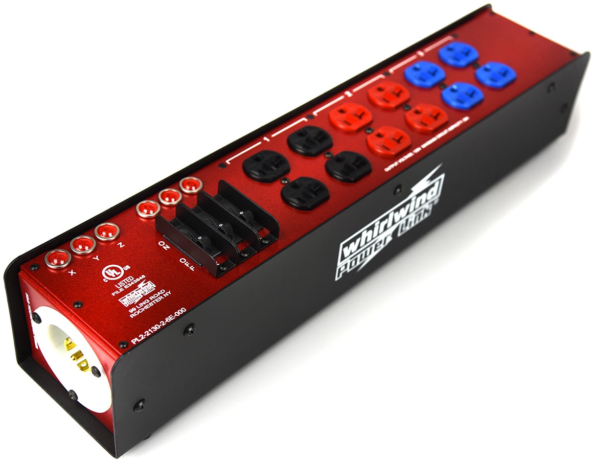 WW-PL2213026E000 Power Link-PL2 Stringer Power Strip, L2130 Inlet & Outlet 20A Duplex Outlets