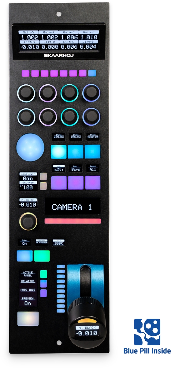 SKA-RCP-PROV2BBK RCP Pro Camera Shading Controller with Blue Pill Inside, Black