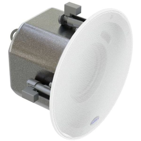 VAD-999-86650000 EasyIP Ceiling Speaker D Recessed Amplified Dante Ceiling Speaker, White