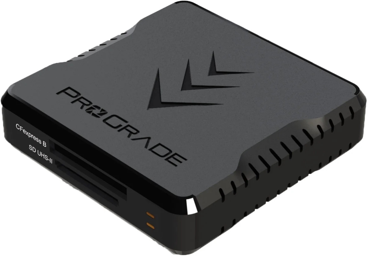 Picture of ProGrade Digital PDG-PGRWCFXSDANA CFexpress Type B & SDXC UHS-II Dual-Slot USB 3.2 Gen 2 Card Reader&#44; Black