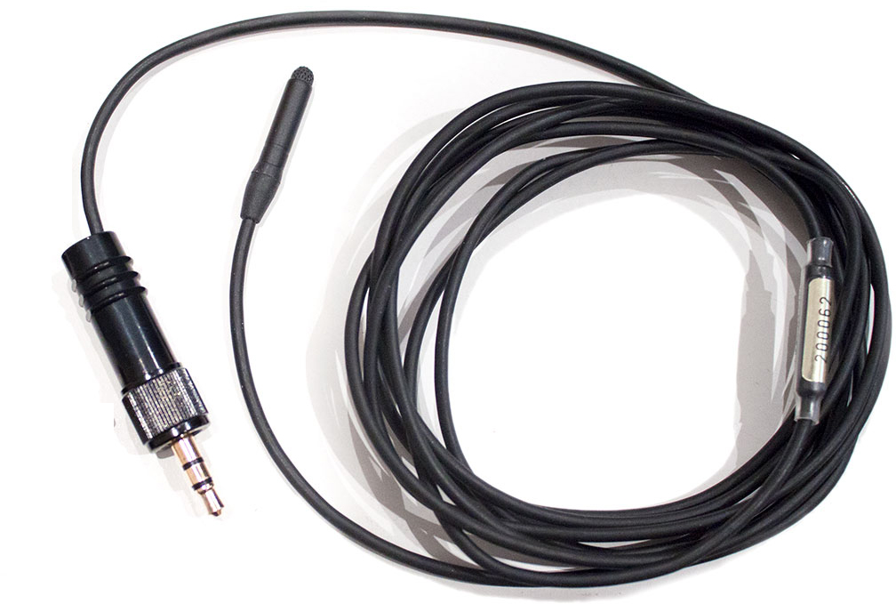 SAN-11DANBKTRSE TRS COS-11D Lav Microphones for Sennheiser Evolution Series, Black