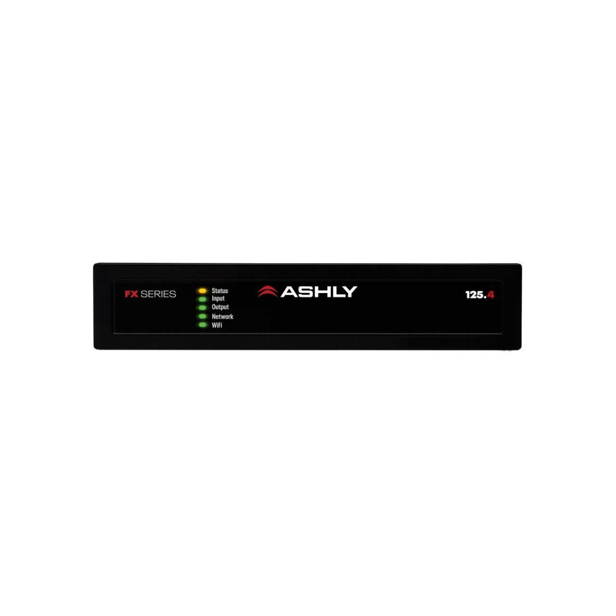 ASH-FX125-4 FX Series 1-2RU Compact Class D 4-Channel Power Amplifier with Intellegent DSP & Built-In WAP-Wi-Fi-UI
