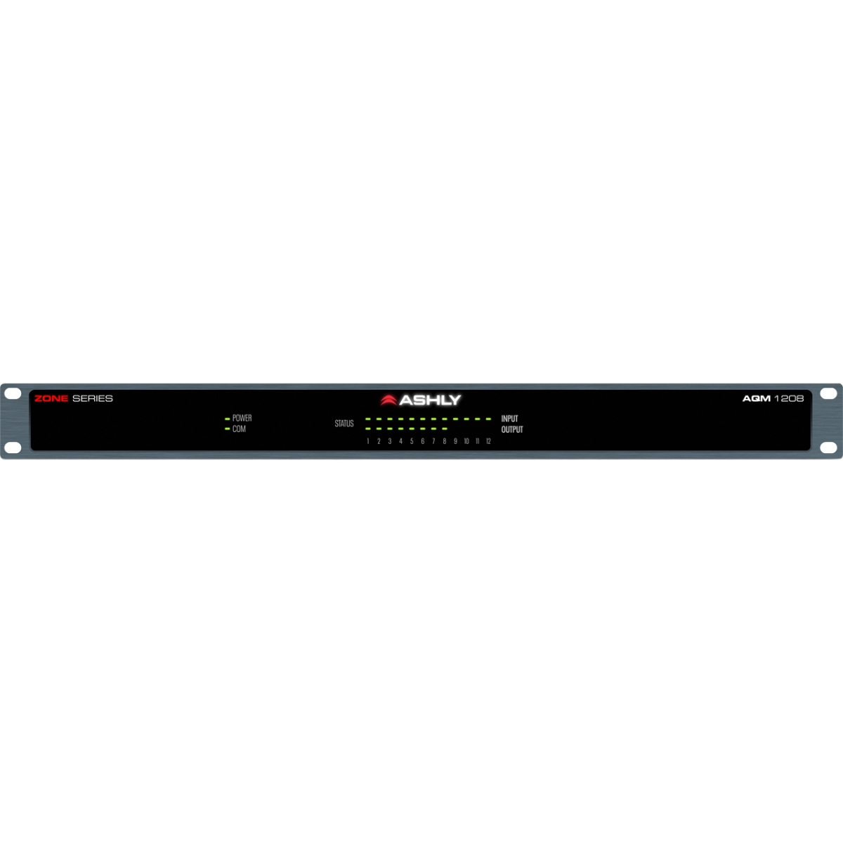 ASH-AQM1208 AQM1208 Digital Zone Mixer with AquaControl DSP Software & Remote Web Access - 12 Mic-Line In x 8 Line Out