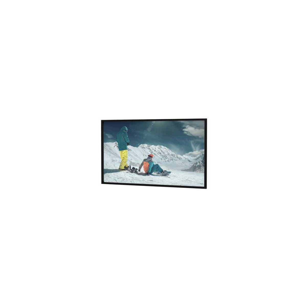 Da-Lite Screen DL-34678 34678 Da-Snap 16 to 10 WIDE Format Projection Screen DA-MAT Surface 60 x 96 in. - 113 in. Diagonal -  WEDGE-LOC CO. INC